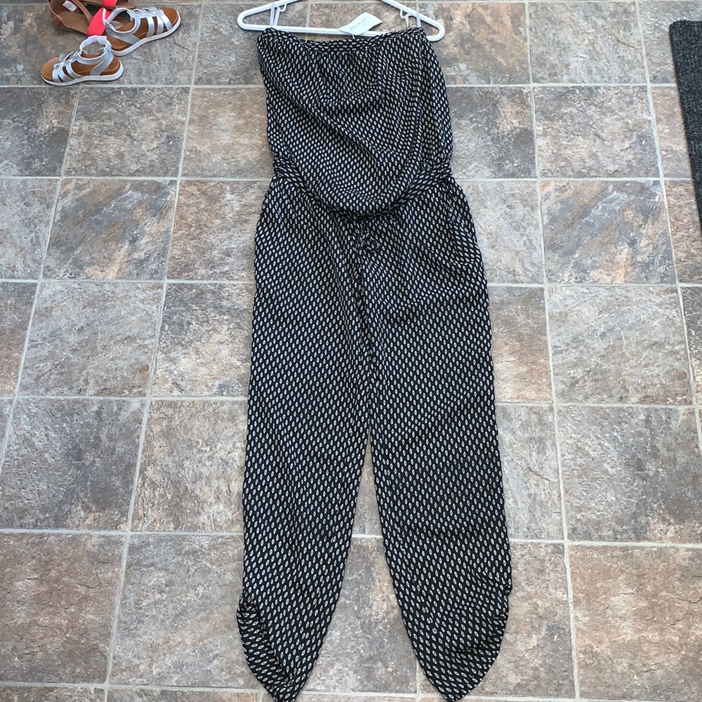 Jules & Jim Maternity Strapless Jumpsuit